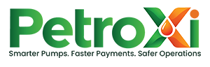Brand logo with green stylized lettering and an orange diamond motif on the right.