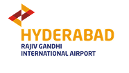 Add-a-heading-1-1png - Nwaresoft Private Limited - Nwaresoft Private Limited Hyderabad Rajiv Gandhi International Airport logo with a colorful abstract symbol and the text 'HYDERABAD' and 'RAJIV GANDHI INTERNATIONAL AIRPORT'