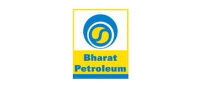 Untitled-design-46png - Nwaresoft Private Limited - Nwaresoft Private Limited Bharat Petroleum logo: blue circular emblem with a yellow S-shaped flame and the words 'Bharat Petroleum' in blue on a yellow banner.