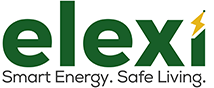 elex-logopng - Nwaresoft Private Limited - Nwaresoft Private Limited elex logo with a yellow lightning bolt on the final 'x' and the tagline 'Smart Energy. Safe Living.'