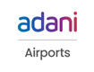 - Adani Airports logo.